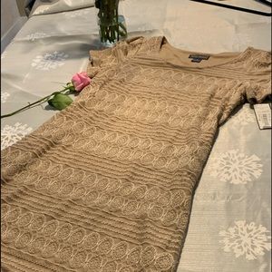 Jessica Howard Taupe lace dress. New with tags.